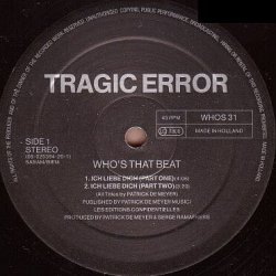 Tragic Error - Ich Liebe Dich (1990) [Single]