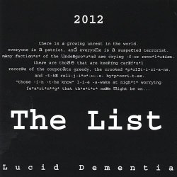 Lucid Dementia - The List (2004)