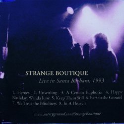 Strange Boutique - Live In Santa Barbara, 1993 (1993)