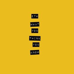 ETH - What You Think You Know (2022) [Single]
