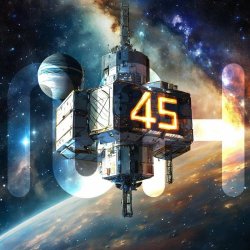 Martin Halldén & E:Lect - Space Station 45 (2024) [Single]