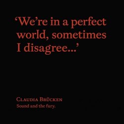 Claudia Brücken - Sound And The Fury (2025) [Single]