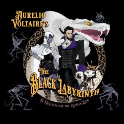 Aurelio Voltaire - The Black Labyrinth / A Requiem For The Goblin King (2022) [2CD]