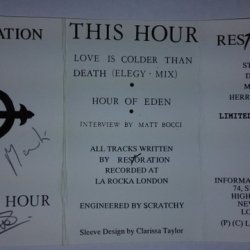 Restoration - This Hour (1992) [EP]